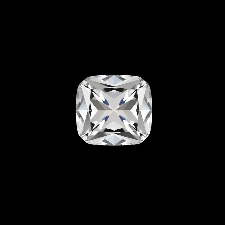 Cushion cut lab-grown diamond
