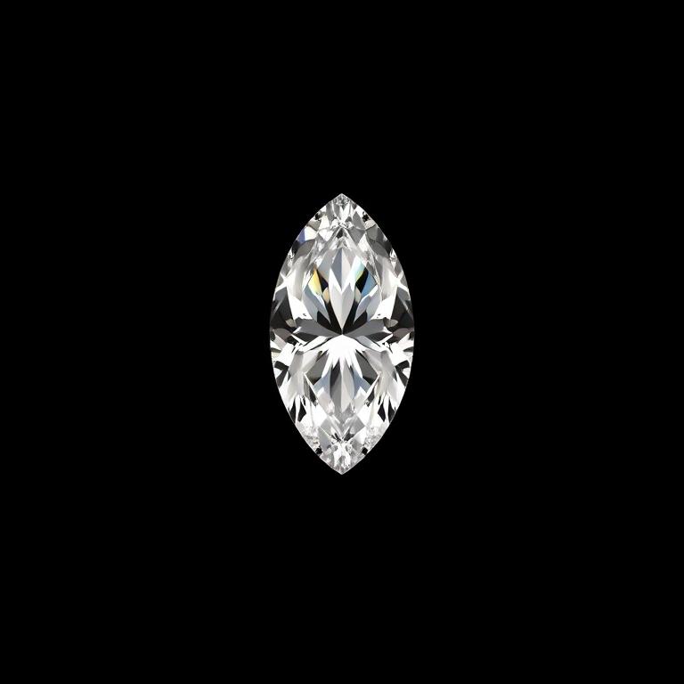 Marquise cut lab-grown diamond